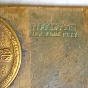 Tiffany & Co Colt brass vintage buckle heavy Tiffany&costudio Firm price
